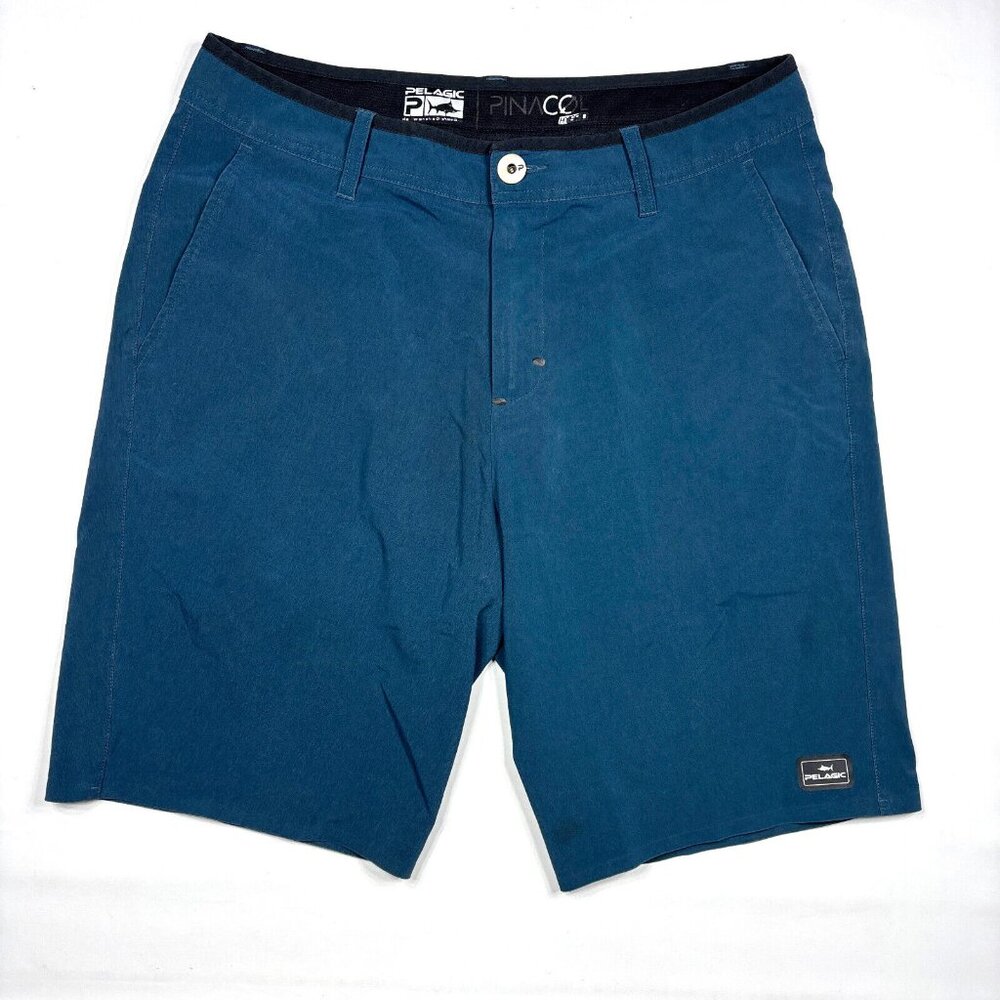 Pelagic Blue Hybrid Shorts